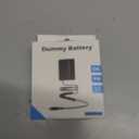 NP-FZ100 Dummy Battery with USB Type-C Spring Power Cable Compatible with Sony FX3 FX30 ZV-E1 A1 A6600 A6700 A7III A7IV A7C A7CII A7CR A7RIII A7RIV A7RV A7SIII A9 A9II Camera