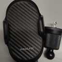 Miracase Phone Holders for Your Car with Metal Hook Clip, Air Vent Cell Phone Stand Car Mount, Universal Automobile Cradle for Garmin GPS Fit iPhone Android and All Smartphones, Dark Black (1 Pack)