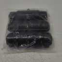 Cismorvex 3 Pack Outdoor Extension Cord Safety Cover with Waterproof Seal IP54 Water-Resistant, Weatherproof Electrical Connection Box with 2 Latches, Plug, Socket, Holiday Decoration Light, Black