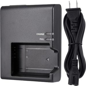 LC-E10 LP-E10 LC-E10C Battery Charger Compatible with Canon EOS Rebel T3 T5 T6 T7 T100 1100D 1200D 1300D 1500D 2000D 3000D 4000D kiss X50 X70 X80 X90 DSLR Digital Camera