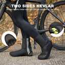 ROCKBROS Cycling Shoe Covers Winter Shoes Cover Warmer Water Resistant Thermal Bike Shoes Cover Windproof Bicycle Overshoes Shoescover for Men Women