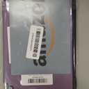 Trifold PU Leather Smart Dual Angle Stand Protective Case Lightweight and Convenient,Dark Purple