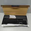 CHONCHOW USB Wireless Gaming Keyboard and Mouse Combo, LED Backlit Ergonomic Mechanical Feeling Keyboard, Rechargeable 2500mAh Battery, Anti-ghosting Keyboards 7D 3600DPI Mice for PC Gamer (black,rgb backlit)