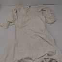 Scarlet Darkness Renaissance Dress for Women Medieval Peasant Dress Long Bell Sleeve Dresses (Medium, Apricot)