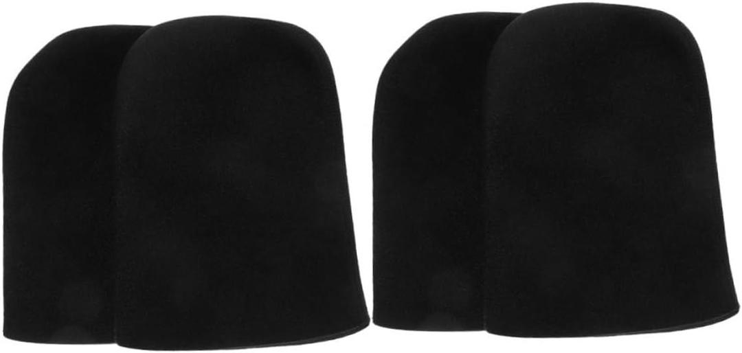 4pcs Wheelchair Leg Rest Padding Covers Soft Protective Footrest Sleeves for Wheelchair Antislip Senior Footplate Attachments 4pcs Wheelchair Leg Rest Padding Covers Soft Protective Footrest Sleeves for Wheelchair Antislip Senior Footplate Attachments