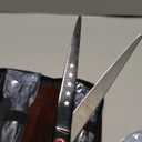 7.0in Titanium Professional dog Grooming Scissors set,Straight & Thinning & Curved scissors 4pcs set for Dog grooming (Bright black)