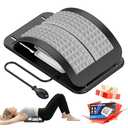 teepten Back Stretcher for Lower Back Pain Relief, Adjustable Lumbar Traction Device, Ergonomic Spine Board with Acupressure Points, Back Massager for Spinal Decompression and Scoliosis