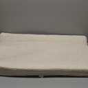 Jool Baby Soft Changing Pad + Washable Cover, Non-Slip - Fits Standard Changing Tables & Dressers (Oatmilk/Wave)