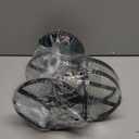 EsLuker.ly Earring Holder Organizer Rotating Stud Display Tree Rack with 228 U-Slots for Women Girls, Large Adjustable 4 Tier Plastic Storage Stand with Metal Tray for Pierced Hoop Post Earring, Black