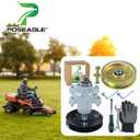 Pre-Greased 918-0671 Spindle Assembly with 756-04129B Idler Pulley Replaces 918-04608A 918-0671B 918-0671D 618-04608A for Cub Cadet RZT 54 GT1554 GT 1554 GTX1054 ZTL8000 Lawn Tractors