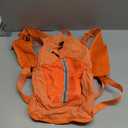 Small Hiking Backpack 15L- Lightweight Packable Foldable Backpack for Travel Camping Outdoor Commute, Compact Rucksack for Women Men(Orange)