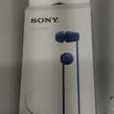 Sony WI-C100 Wireless in-Ear Bluetooth Headphones with Built-in Microphone, Blue