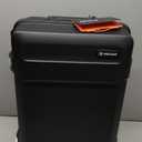 Pelican ATX Luggage - Hardside Carry On Luggage with Wheels - 22 Inch Carry On Bag - Airline Approved (Black)