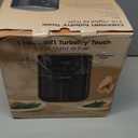 CHEFMAN 2 Qt Mini Air Fryer  Digital Space-Saving Compact Air Fryer with Nonstick and Dishwasher Safe Basket, Quick & Easy Meals in Minutes, Features Digital Timer and Shake Reminder  Black