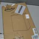 efluky Double Laundry Hamper with Lid and 2 Removable Bags, Beige