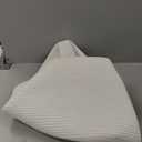 Large Rectangle Blankets Basket Living Room 22"x17"x12" Woven Cotton Rope Storage Baskets for Nursery Toy Baskets for Kids and Dogs Wicker Laundry Basket Bin for Clothes Towels white