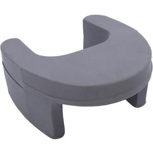 GOTOTOP Inflatable Reading Pillow, PVC Lap Desk Pillow Large Gaming Pillow for Lap, Flock Soft Laptop Arm Rest Pillow with 3 Inflatable Holes for Working Sofa Bed Couch