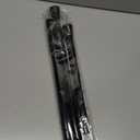 Black Tension Curtain Rod 28 to 48 Inch Spring Rod No Drilling Adjustable Shower Curtain Rod for Windows, Bathrooms, Closet, Kitchen