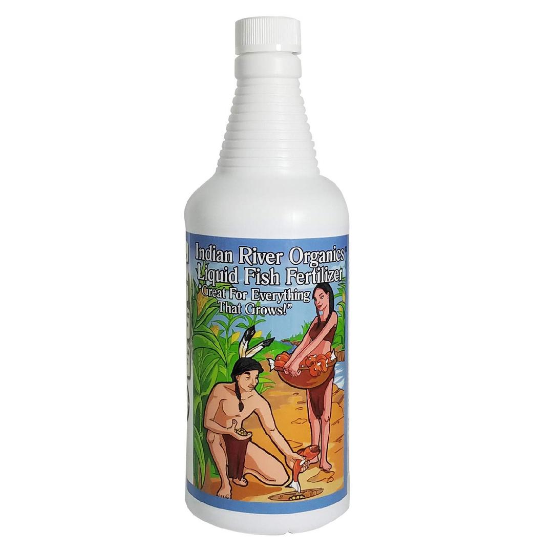 OMRI Listed Organic, Hydrolyzed Liquid Fish Fertilizer, 1 Quart / 36 ounces net wt.