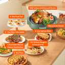 Nuwave Oven Pro Plus Air Fryer, Infra-Red Countertop, 2025 Advanced Convection, No Defrosting or Preheating, Cook Fresh or Frozen, Durable Power Dome, 100 Presets & 50 Memory, PFAS Free, Wild Olive