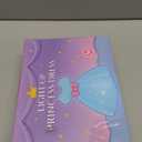 Princess Dress Up for Girls, RGB LED Light Up Syncs Music App Control, Toddler Princess Dress Up Halloween Costume (5-6 Years, Blue)