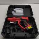 Cordless Pressure Washer Compatible with Milwaukee 18V Battery, 380W Brushless Motor High Pressure Washer 653PSI, 0-180Rotating Nozzle Portable Power Washer for Car, Floor, Garden(Tool Only) (Red&Black)