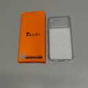 TAURI Original Design for iPhone 17 Pro Max Case, Compatible with MagSafe with Screen Protector, Anti-Yellowing Military-Grade Protection Shockproof Magnetic iPhone 17 ProMax Case, Clear White