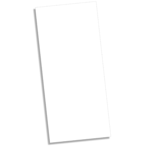 Heavyweight 100lb White 4" x 9" Business Note Cards  Bulk 200 Piece Pack  Thick Blank Cards for Menu Cards, Program Cards, Rack Cards