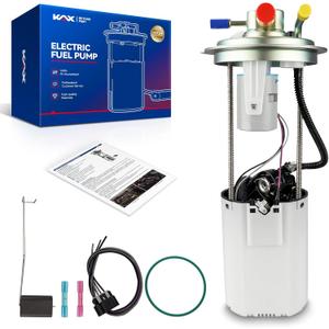KAX Fuel Pump Assembly Fit for Chevrolet Silverado 1500 & Fit for GMC Sierra 1500/2500HD, 20042006, Compatible with 4.3L 4.8L 5.3L 6.0L Engines | Replaces FG0340, E3609M