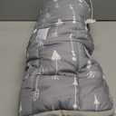 Biloban Toddler Nap Mat with Blanket, Portable Nap Mats for Preschool Kindergarten Daycare Roll up Sleeping Bag for Kids Quilted Nap Mat, Super Soft & Cozy, Grey Arrow, 50" x 21"