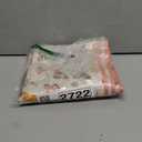 Tiny Twinkle Splat Mat for Under High Chair or Table | 51" x 51" Waterproof & Mess-Proof High Chair Mat for Baby, Machine Washable for Mealtime or Art(Flutter)