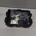 Small Outdoor Electrical Box (inner7.3 * 5.1 * 1.6) with Clear Waterproof Shield,Waterproof Extension Cord Cover,Weatherproof Connection Box with 4 Cable Entry for Plug,Connector (1PCS,Black)