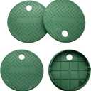 Sprinkler Valve Cover, Utility Box Cover, Rainbird Sprinkler Cap, Water Valve Cap, Irrigation Control Covers For Outside, Durable Plastic, Easy Install For Garden Outdoor Lawn Yard Sprinklers