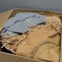 Halloween Decorations- 4Ft Scary Sitting Scarecrow with Spooky Sound Glowing Eyes, Animatronic Scary Props Decor for Home Party Indoor Porch Yard Decoration