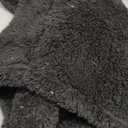 Ski Mask Fleece Balaclava, Windproof Face Mask Winter Warm Neck Cover Hat Hood for Men Women (Black)