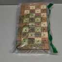 Rosewood Foldable Travel Chess Set for Blind Visually Impaired Low Vision Players 10 Inch Tactile Pegged Chess Board with Raised Squares Portable Storage Accessible Board Game