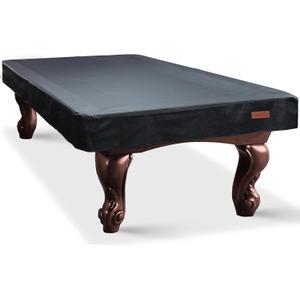K-Musculo Pool Table Cover, Heavy Duty Leatherette Billiard Table Cover, Waterproof and Tearproof, 6.5/7/ 7.5/8/ 8.5/9 Foot Fitted