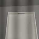 White Wooden Serving Tray with Handles, 12"x12"x2"H Square Countertop Organizer Tray， Decorative Cosmetics Trays for Kitchen, Bathroom, Sturdy Food Trays for Breakfast, Tea