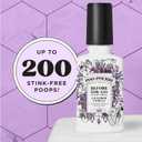 Poo-Pourri Before-You-Go Toilet Spray, Lavender Vanilla, 4 Fl Oz, Up to 200 Uses, Bathroom Odor Deodorizer, Plant-Based with Essential Oils, for Home or Work, Lavender, Vanilla and Citrus Scent
