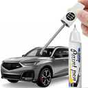XTryfun NH830M Lunar Silver Car Touch Up Paint Compatible with Acura, Car Paint Scratch Repair for ILX MDX RDX RLX TLX Integra