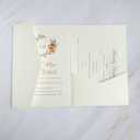 MillaSaw 25pcs Ivory Invitation Envelope for Wedding Bridal Shower Birthday Anniversary Sturdy Invitation Suite.