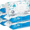 Amazon Brand - Mama Bear 99% Water Baby Wipes, Hypoallergenic, Fragrance Free, 72 Count (Pack of 5)