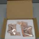 prosfalt A Pair Elephant Statue Home Decor,Modern Style Figurines,Sculpture for Office Desktop Bookshelf Living Room (Ceramics Rose Gold)