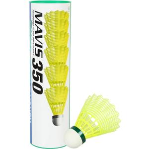 YONEX Mavis 350 Yellow Slow Speed Nylon Shuttlecock