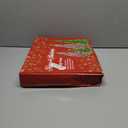 MACTING Christmas Pop up Tree with 50 LED Lights Timer 5FT Collapsible Tinsel Pencil Tree Easy-Assembly Coastal Glitter Artificial Tree for Porch Apartment Corner Home Party Xmas Decor