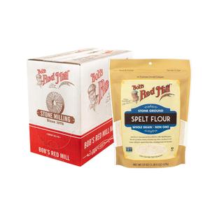 Bob's Red Mill Spelt Flour, 22oz (Pack of 4) - Whole Grain, Vegan, Kosher BBD: 04/27/27