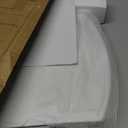 Heavy Duty Open Front Elongated Toilet Seat, Soft Close White | Soft close toilet seat | elongated open front design | 4 non-slip bumpers | heavy duty plastic | commercial & residential