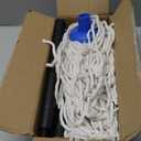 Indoor Mop for Floor Cleaning - Cotton Mops for Floor Cleaning, Regular Mop for Floors, 49-inch Simple Mops for Cleaning Living Rooms, Bathrooms, and Kitchens. (Dark Blue)