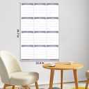 2 x Lbylyhxc 2026 Yearly Wall Calendar - Annual calendar 2026, 2026 Yearly Wall Calendar&Planner with Writing Paper, January 2026 - December 2026, X Large, 34.7" x 22.8", 2025-2026 Yearly Planner (Annual calendar - Purple)