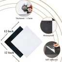 Alow Peel and Stick Floor Tile, 30pcs Self-Adhesive Peel and Stick Flooring, Black and White Vinyl Flooring Waterproof Suit for Kitchen,Toilet RV and More12inX12in